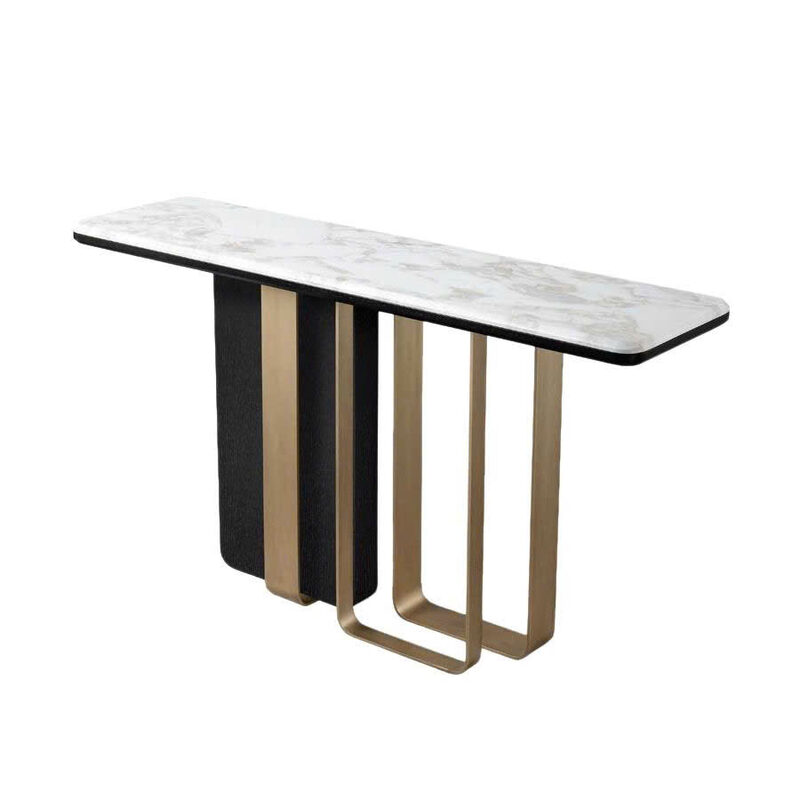 Khung chân kệ console inox mạ PVD - ảnh 5